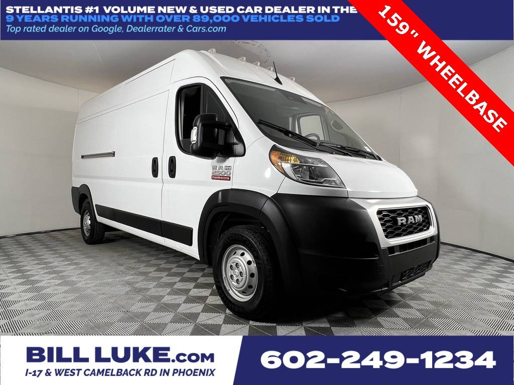 2022 Ram ProMaster Cargo Van 2500 — Cargo Van — 11,428 mi — Phoenix, AZ
