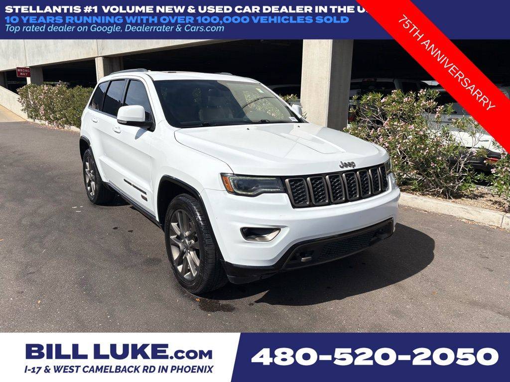 2016 Jeep Grand Cherokee Limited Anniversary