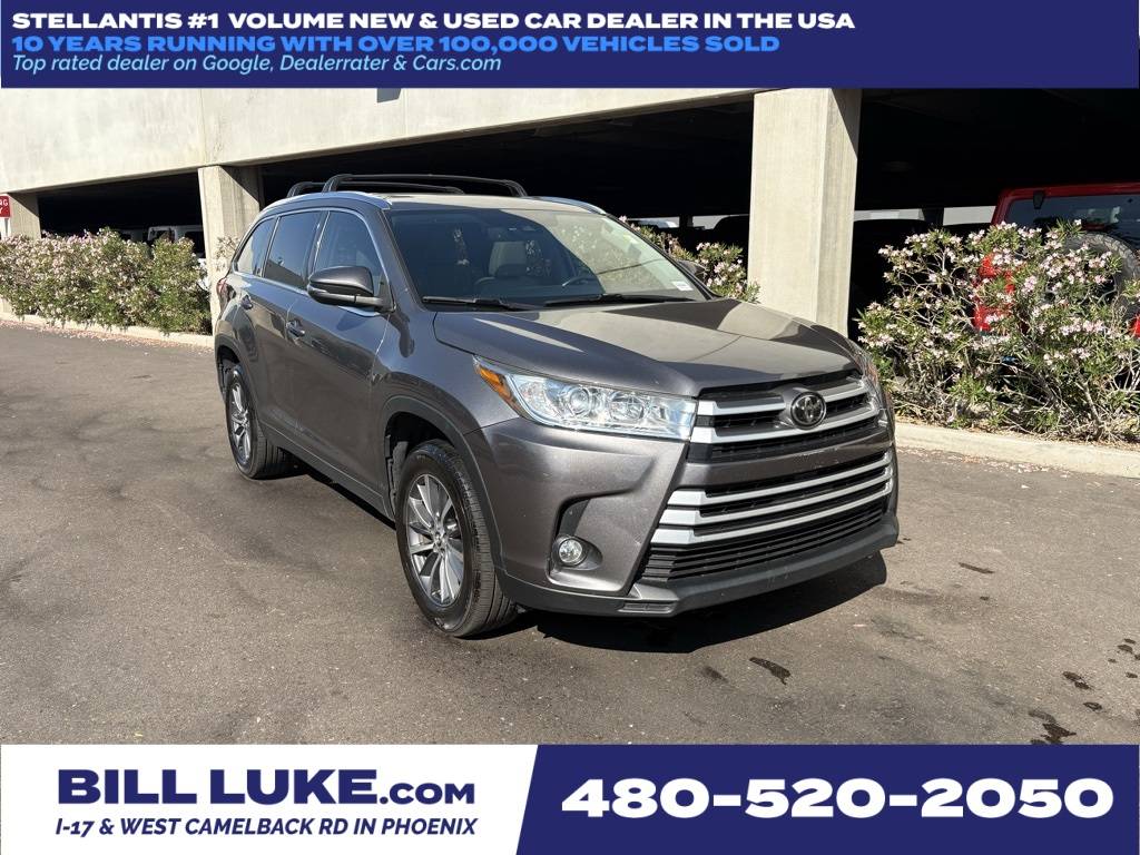 2019 Toyota Highlander XLE — SUV — 54,363 mi — Phoenix, AZ