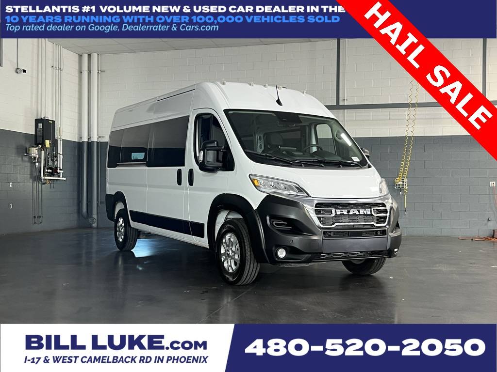 2025 Ram ProMaster Window Van SLT+ — Passenger Van — 13 mi — Phoenix, AZ