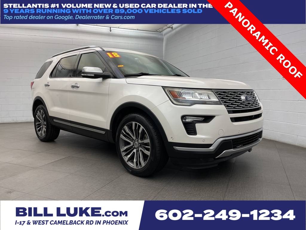 2018 Ford Explorer Platinum — SUV — 94,669 mi — Phoenix, AZ