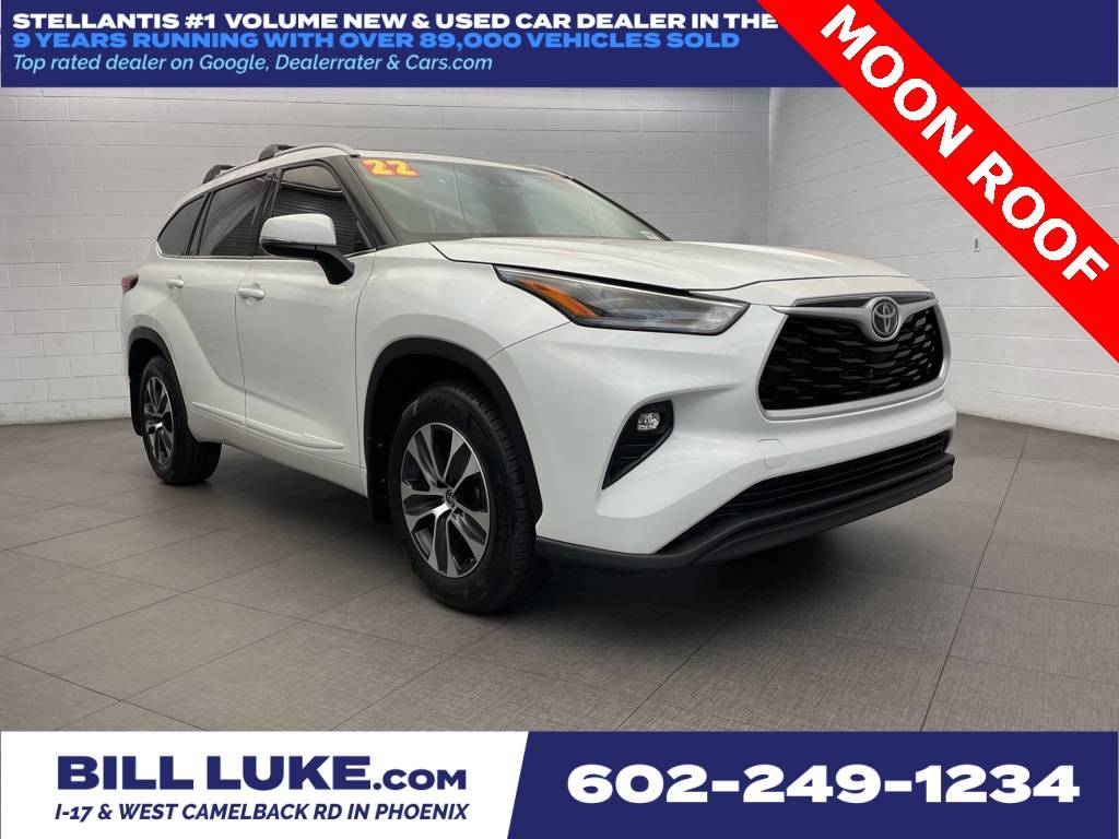 2022 Toyota Highlander XLE — SUV — 64,944 mi — Phoenix, AZ