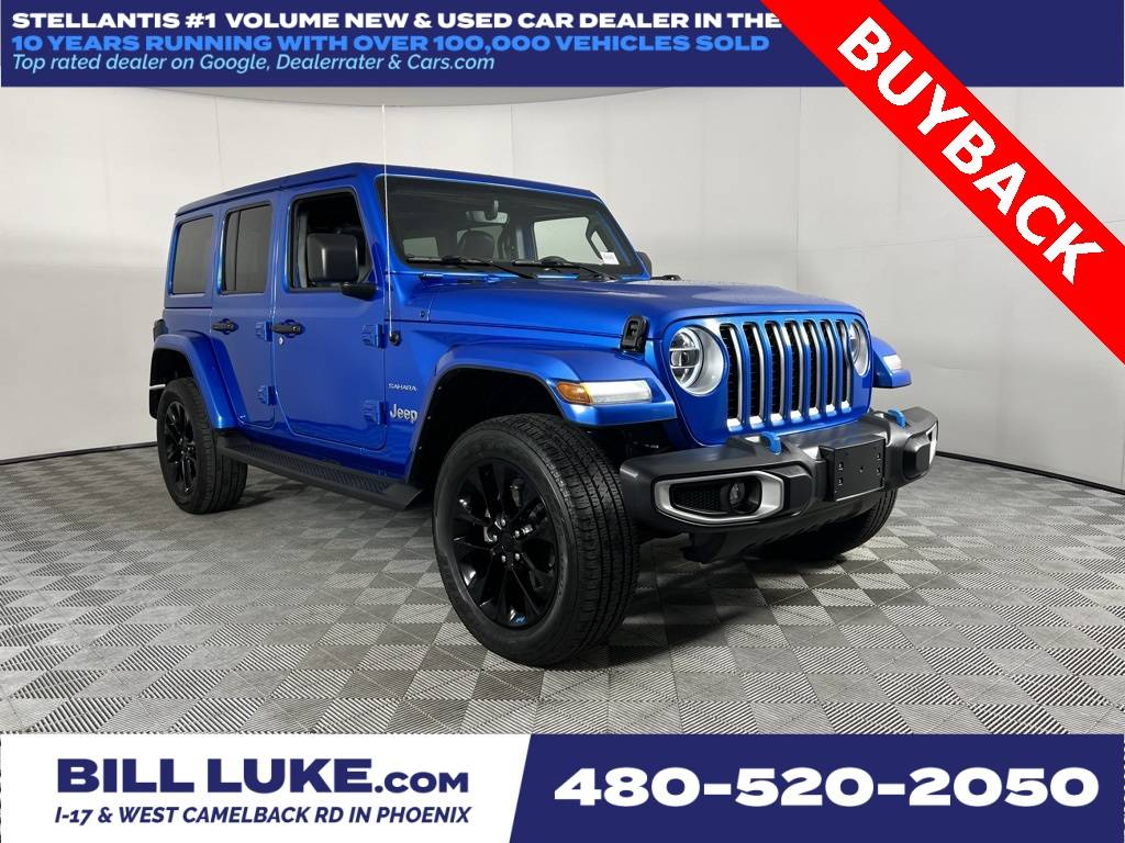 2022 Jeep Wrangler Sahara 4xe — SUV — 13,005 mi — Phoenix, AZ
