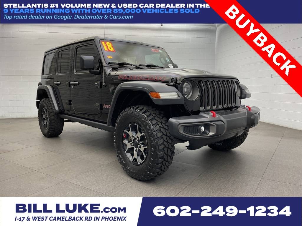 2018 Jeep Wrangler Rubicon — SUV — 78,341 mi — Phoenix, AZ