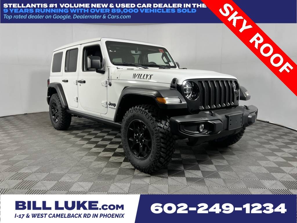 2022 Jeep Wrangler Willys — SUV — 37,008 mi — Phoenix, AZ