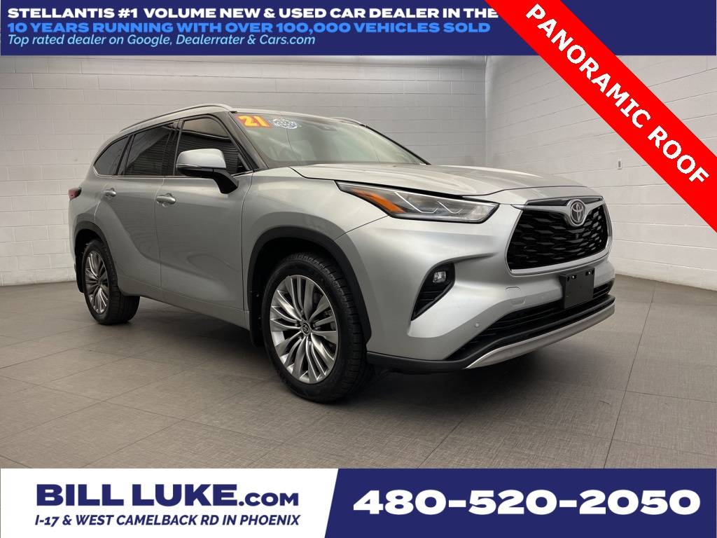 2021 Toyota Highlander Platinum — SUV — 68,607 mi — Phoenix, AZ