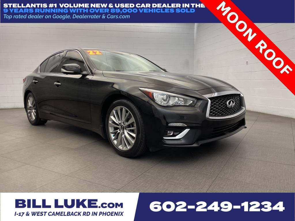 2022 INFINITI Q50 LUXE — Sedan — 50,529 mi — Phoenix, AZ