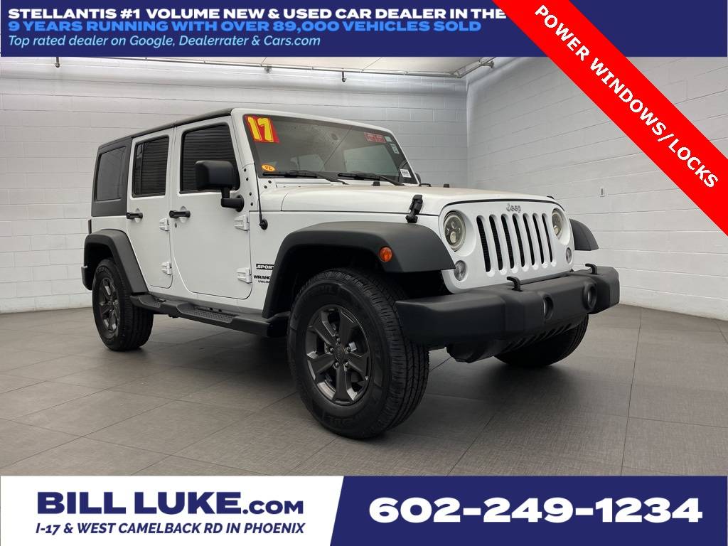 2017 Jeep Wrangler Sport — SUV — 80,602 mi — Phoenix, AZ