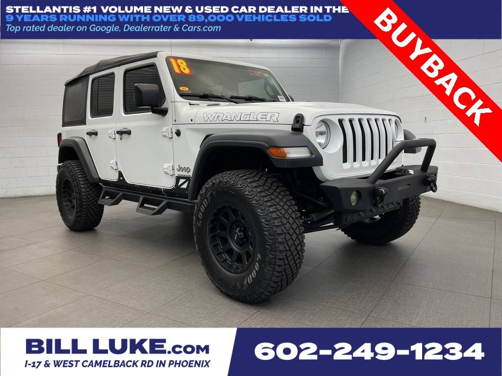 2018 Jeep Wrangler Sport — SUV — 102,459 mi — Phoenix, AZ