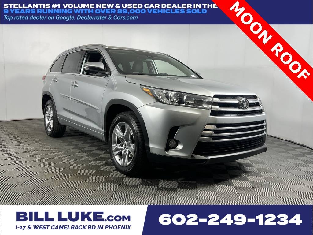 2018 Toyota Highlander Limited — SUV — 89,268 mi — Phoenix, AZ