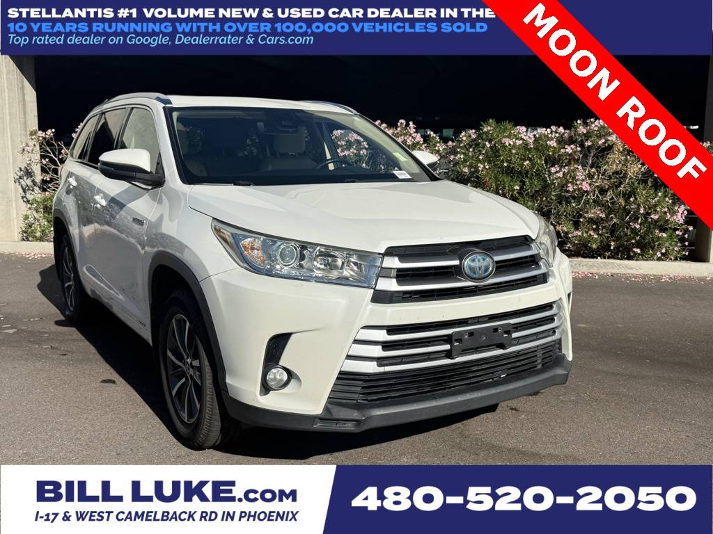 2018 Toyota Highlander Hybrid XLE — SUV — 132,513 mi — Phoenix, AZ