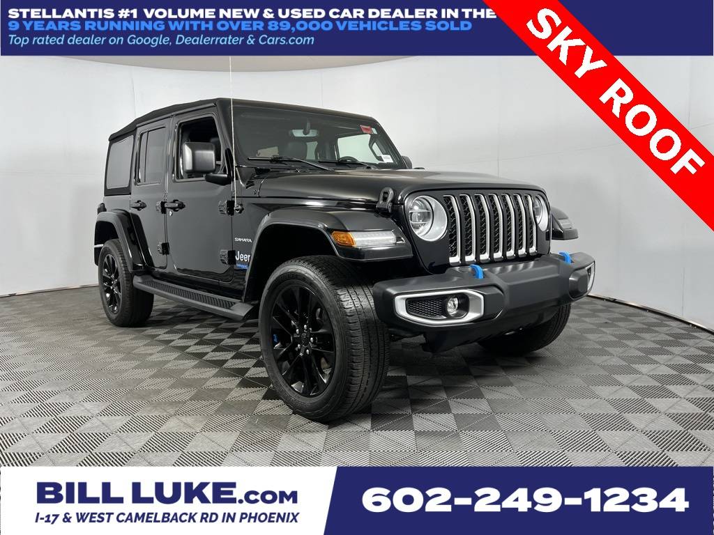 2022 Jeep Wrangler Sahara 4xe — SUV — 35,186 mi — Phoenix, AZ