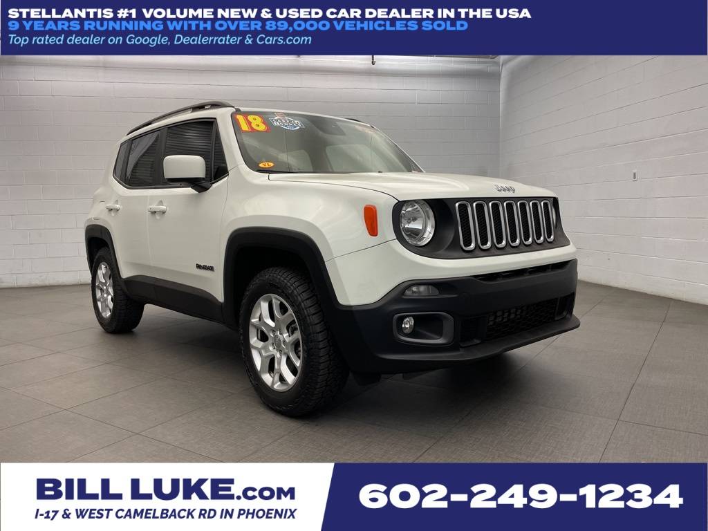 2018 Jeep Renegade Latitude — SUV — 43,604 mi — Phoenix, AZ