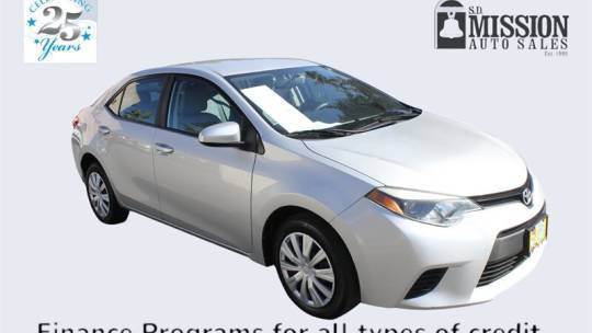 2014 Toyota Corolla LE — Sedan — 127,132 mi — Vista, CA