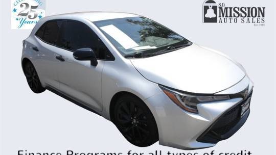 2021 Toyota Corolla Hatchback Nightshade — Hatchback — 34,074 mi — Vista, CA