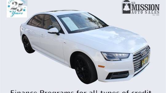 2018 Audi A4 ultra Premium — Sedan — 52,740 mi — Vista, CA