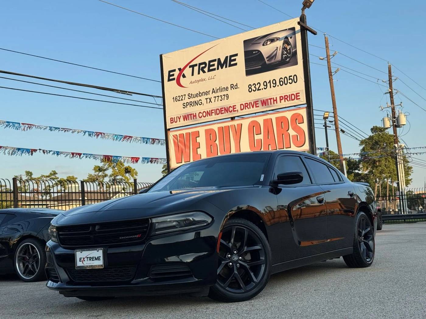 2020 Dodge Charger SXT — Sedan — 60,155 mi — Spring, TX
