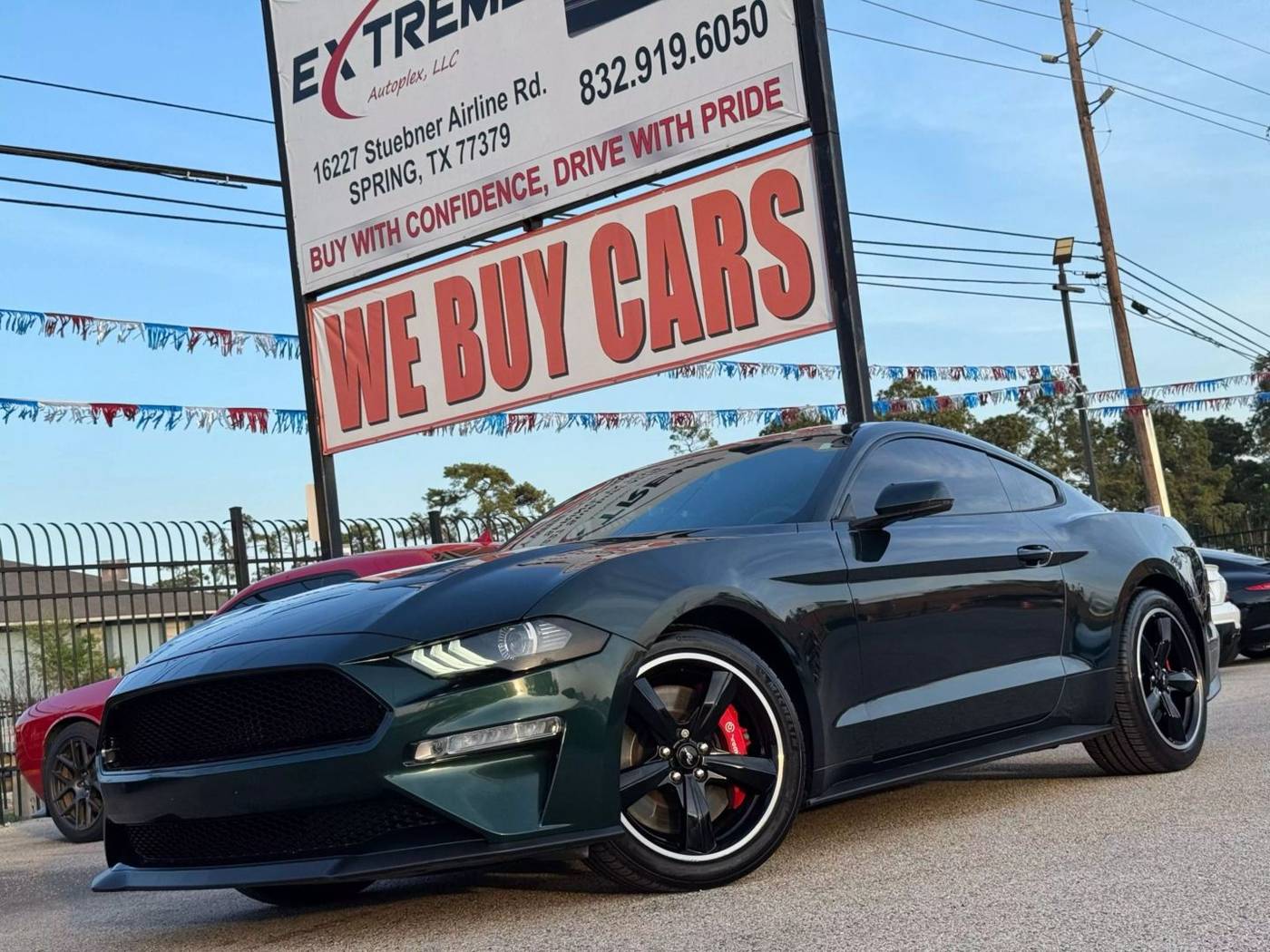 2019 Ford Mustang Bullitt — Coupe — 49,548 mi — Spring, TX