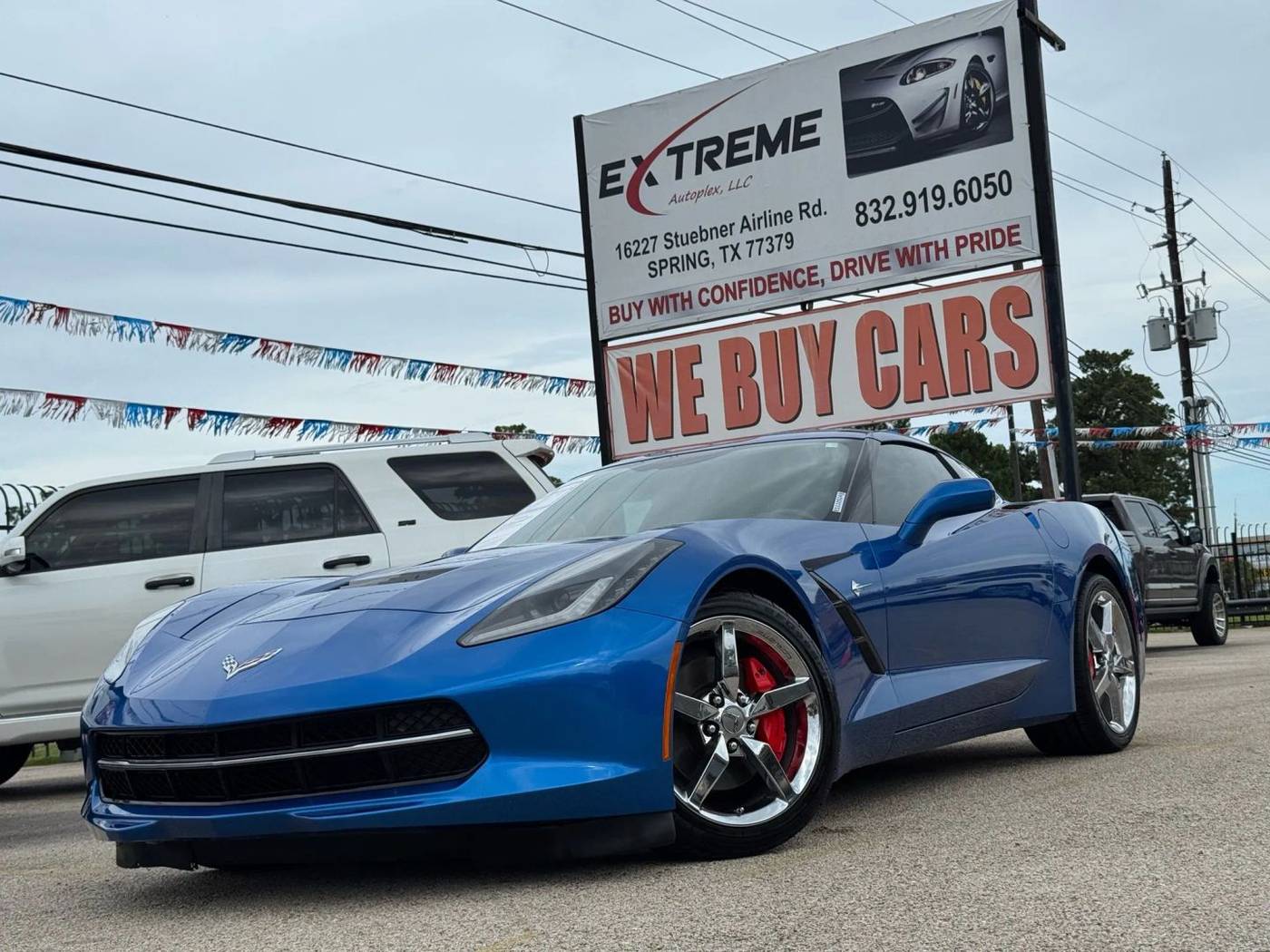 2014 Chevrolet Corvette 2LT — Coupe — 71,812 mi — Spring, TX