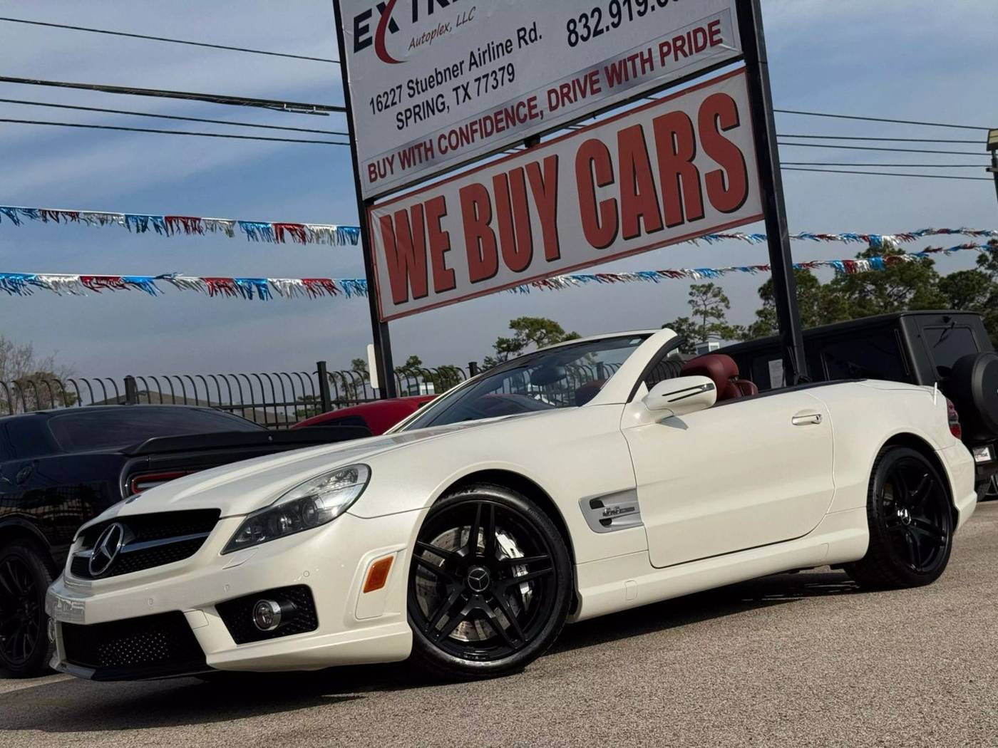 2009 Mercedes-Benz SL SL 63 AMG — Convertible — 83,570 mi — Spring, TX