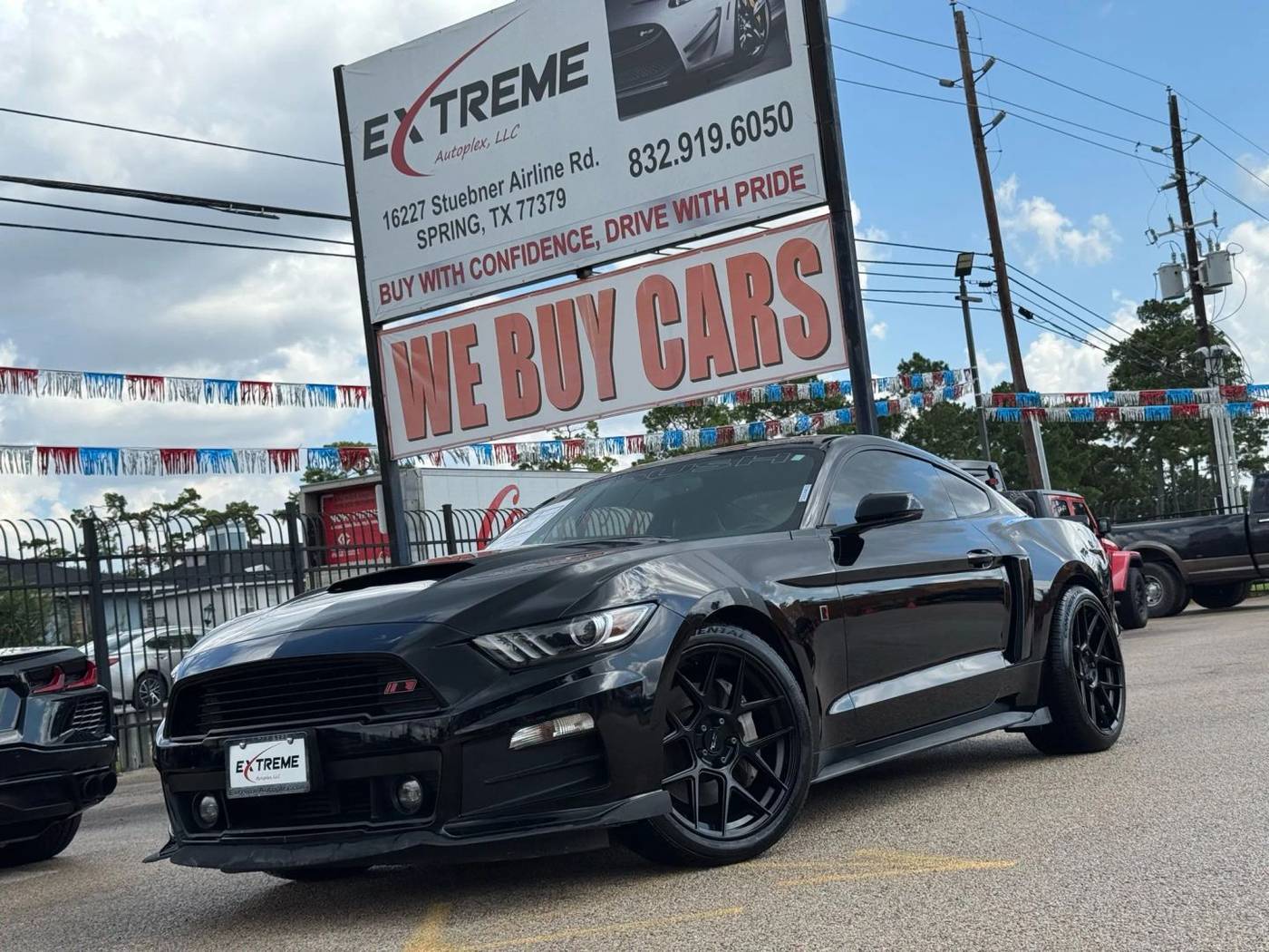 2015 Ford Mustang EcoBoost Premium — Coupe — 91,429 mi — Spring, TX