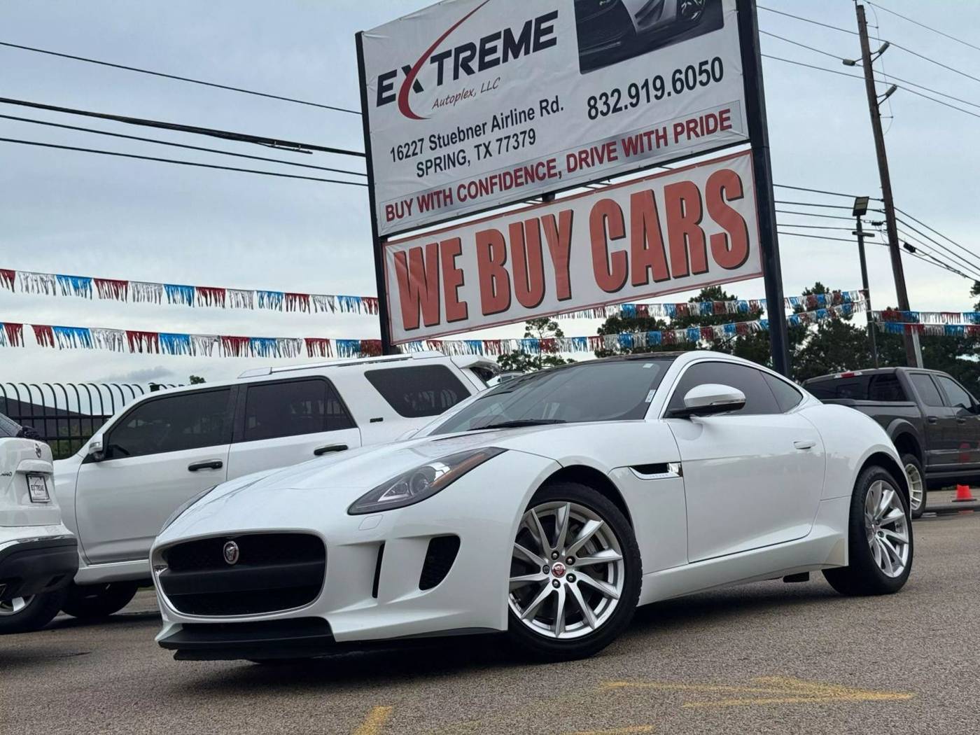 2015 Jaguar F-TYPE Standard — Coupe — 45,105 mi — Spring, TX
