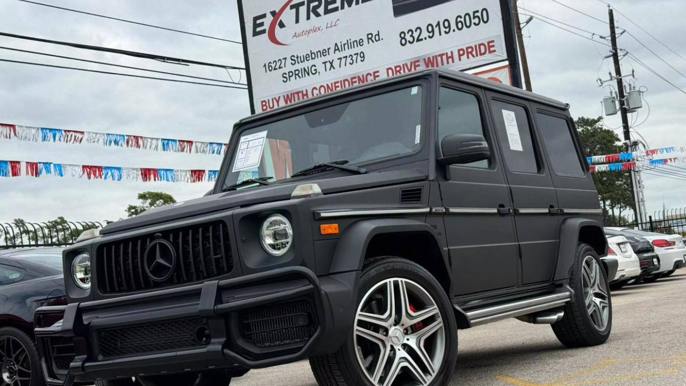 2017 Mercedes-Benz G-Class G 63 AMG — SUV — 43,603 mi — Spring, TX