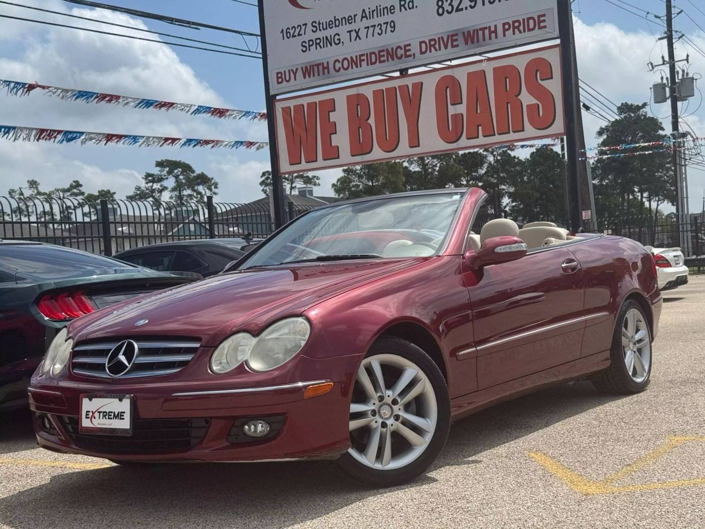 2008 Mercedes-Benz CLK CLK 350 — Convertible — 54,721 mi — Spring, TX