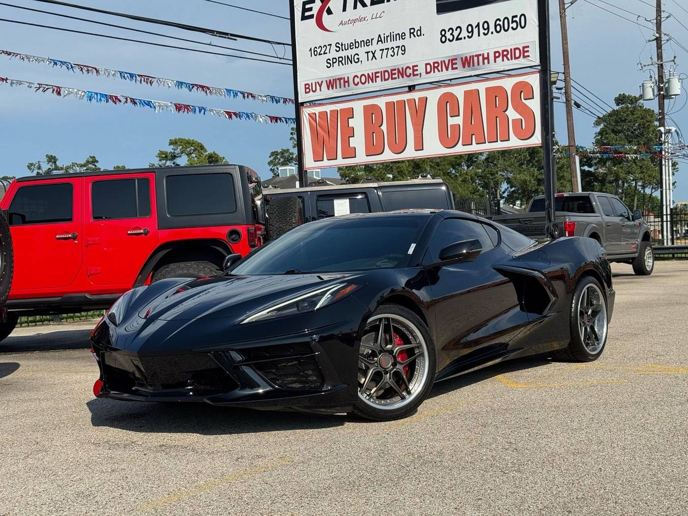 2021 Chevrolet Corvette 1LT — Coupe — 19,905 mi — Spring, TX