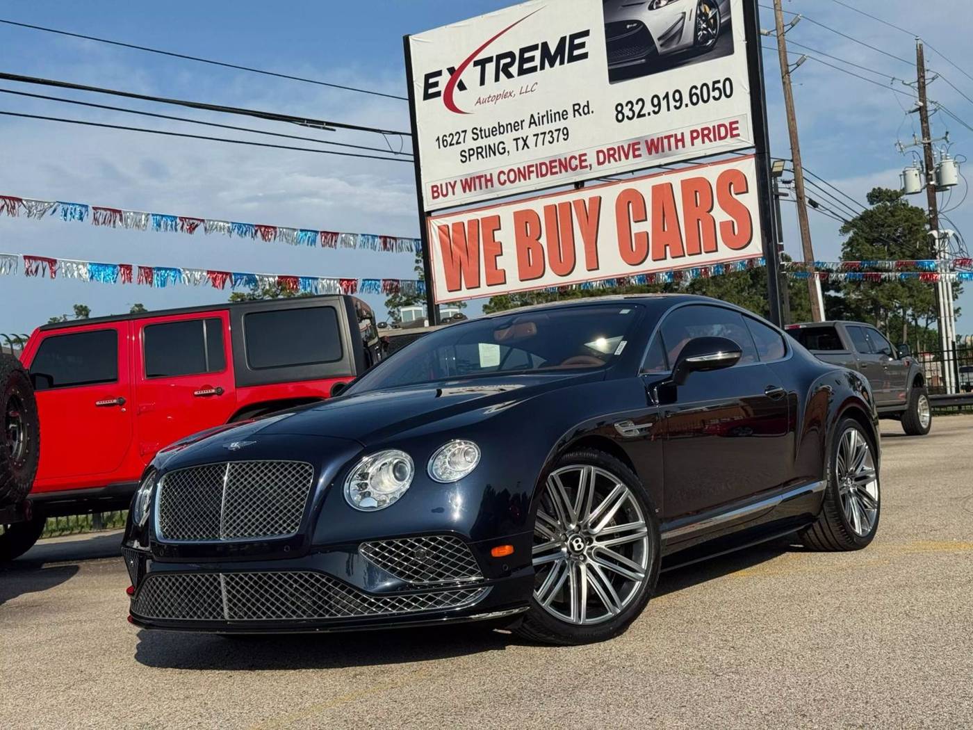 2017 Bentley Continental GT V8 S — Coupe — 35,944 mi — Spring, TX