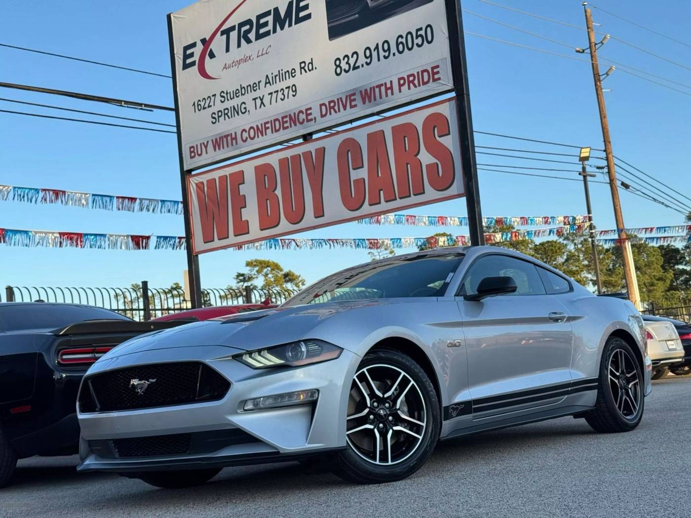 2019 Ford Mustang GT Premium — Coupe — 52,078 mi — Spring, TX