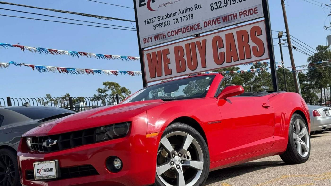 2011 Chevrolet Camaro 2LT — Convertible — 91,908 mi — Spring, TX