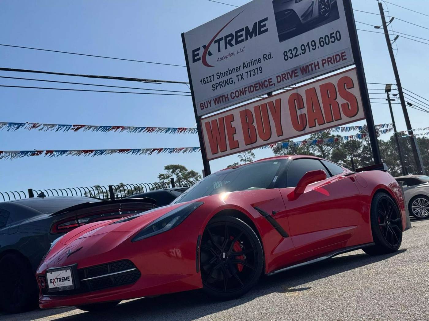 2014 Chevrolet Corvette 3LT — Coupe — 50,238 mi — Spring, TX