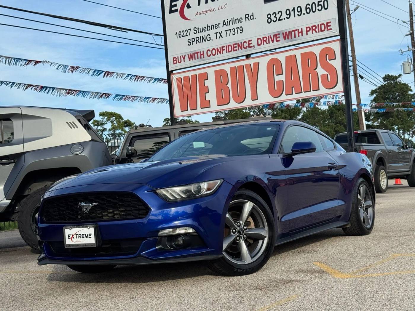 2016 Ford Mustang V6 — Coupe — 96,315 mi — Spring, TX