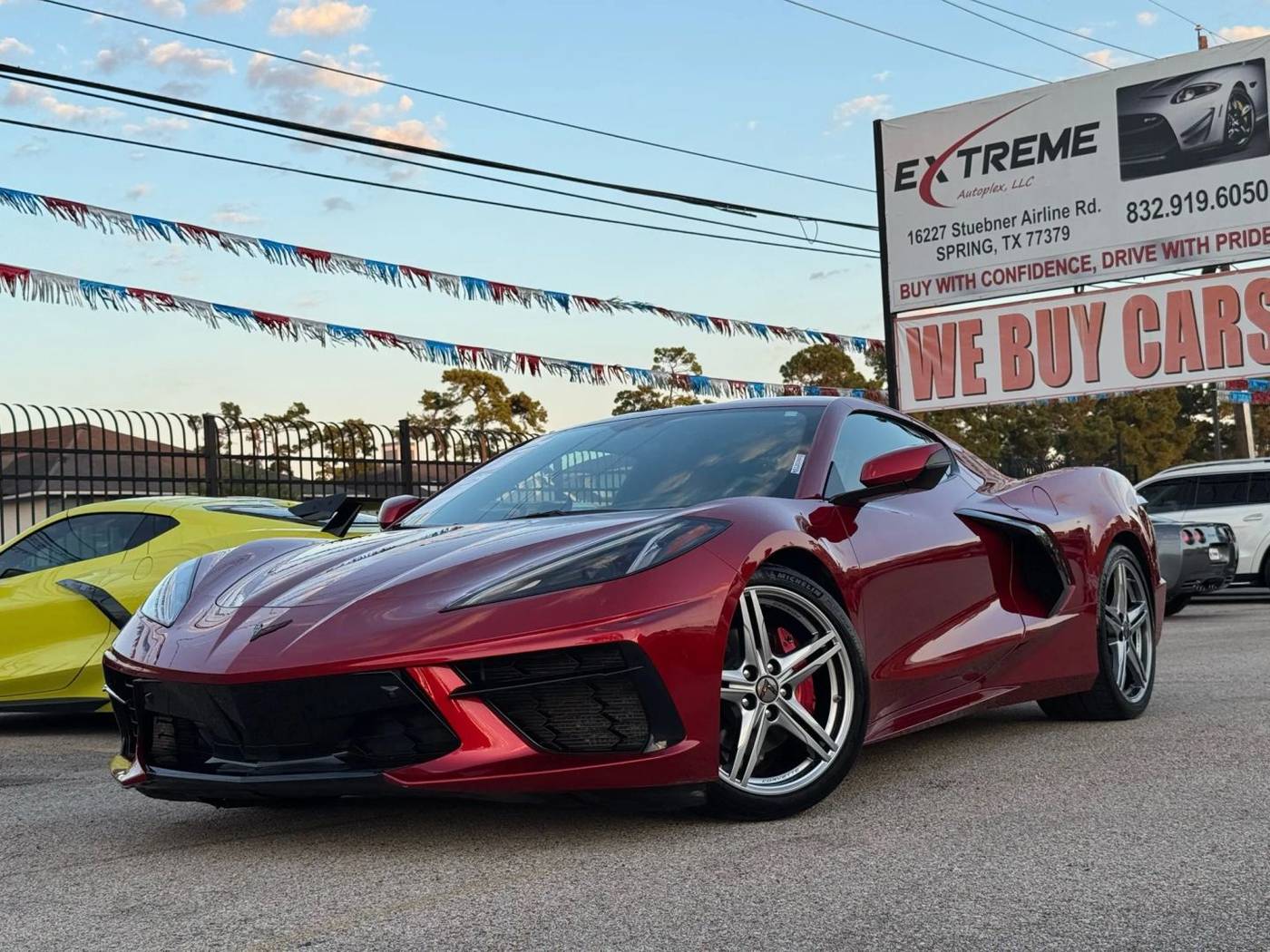 2022 Chevrolet Corvette 2LT — Coupe — 54,196 mi — Spring, TX