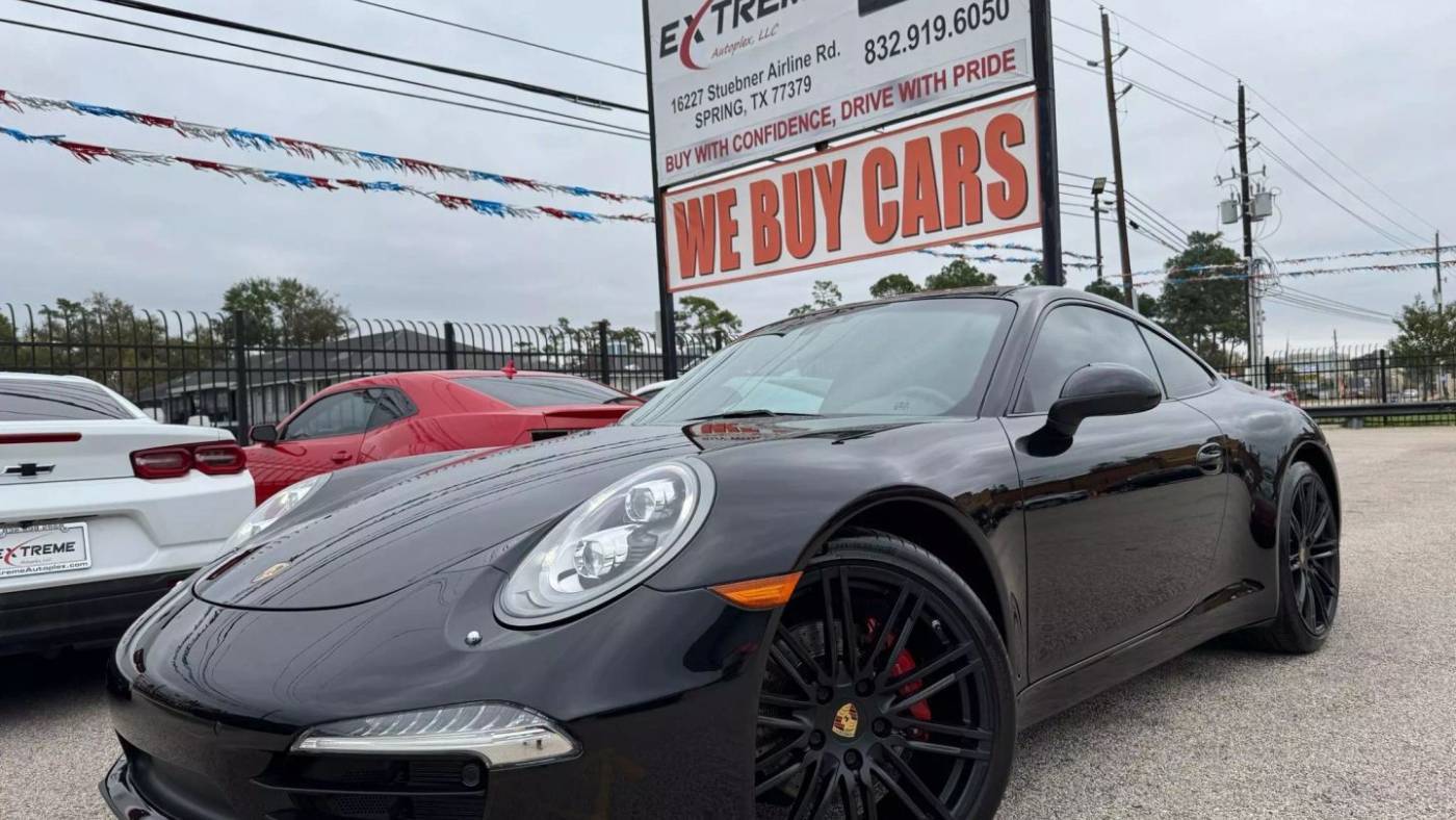 2016 Porsche 911 Carrera Black Edition — Coupe — 75,183 mi — Spring, TX