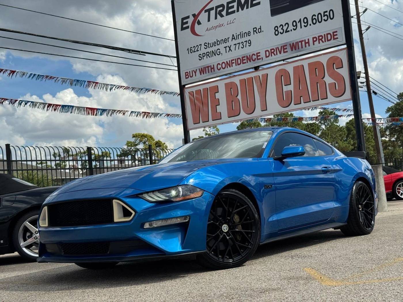 2019 Ford Mustang GT — Coupe — 10,620 mi — Spring, TX