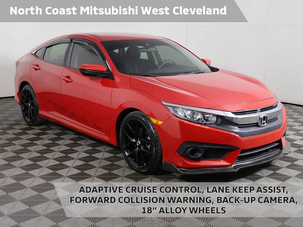2017 Honda Civic LX — Sedan — 74,782 mi — Cleveland, OH