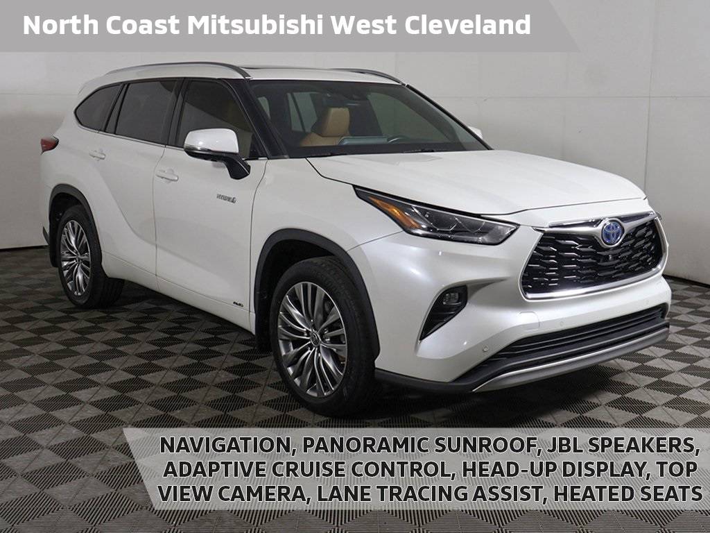 2021 Toyota Highlander Hybrid Platinum — SUV — 34,523 mi — Cleveland, OH