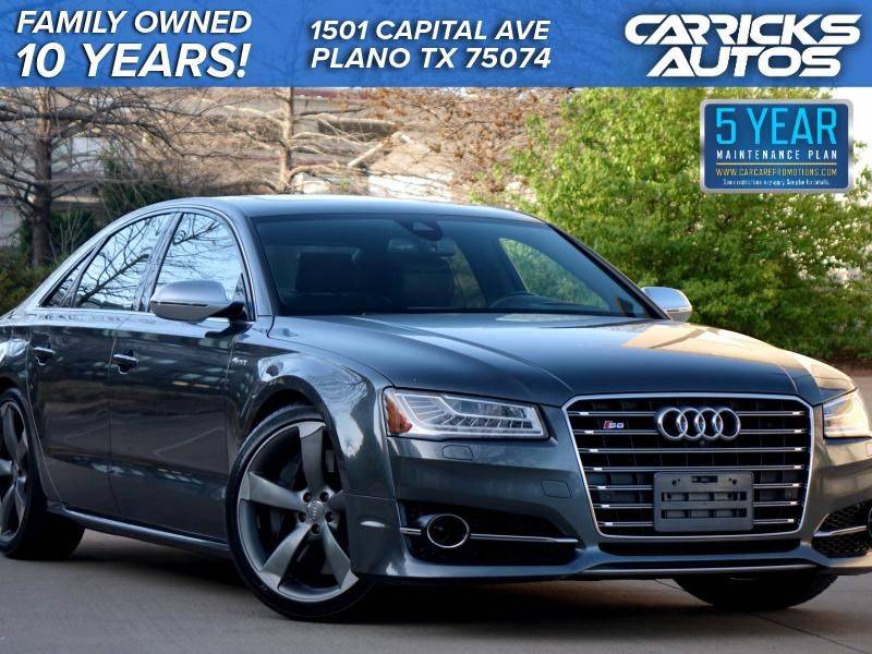 2016 Audi S8 Standard — Sedan — 81,175 mi — Plano, TX
