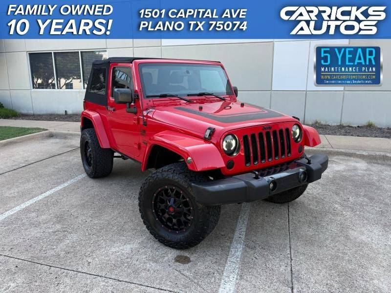 2016 Jeep Wrangler Sahara