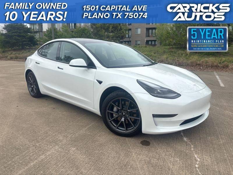 2022 Tesla Model 3 Long Range — Sedan — 21,994 mi — Plano, TX