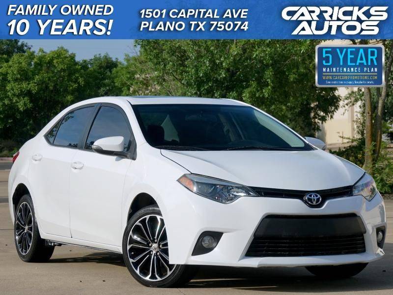 2015 Toyota Corolla S Plus — Sedan — 116,286 mi — Plano, TX
