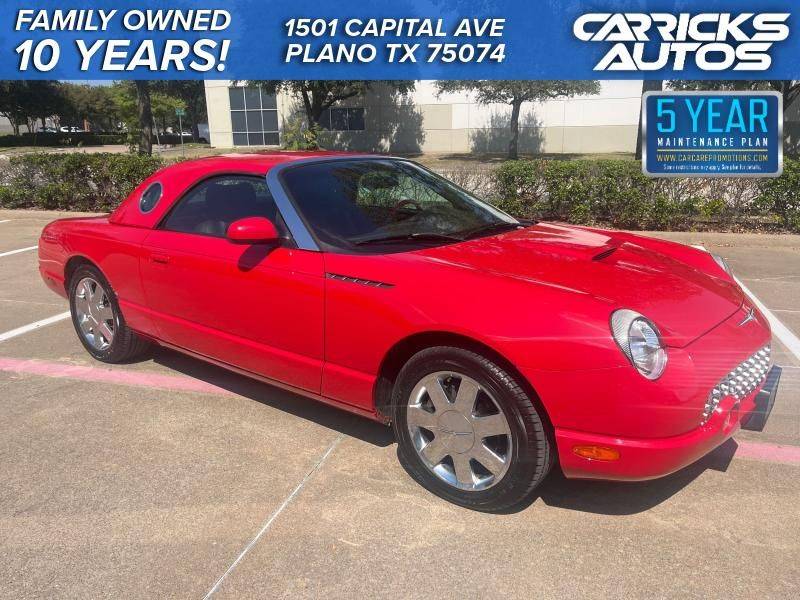 2002 Ford Thunderbird Deluxe — Convertible — 118,182 mi — Plano, TX