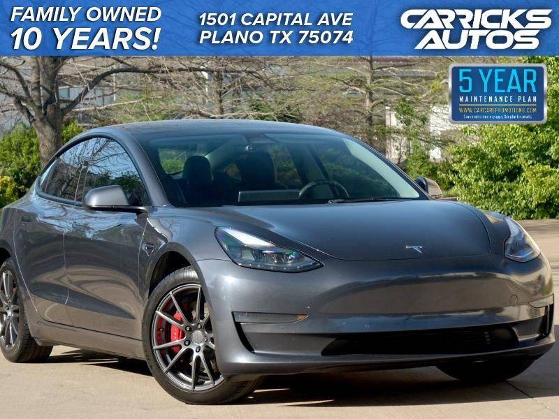 2022 Tesla Model 3 Performance — Sedan — 55,073 mi — Plano, TX