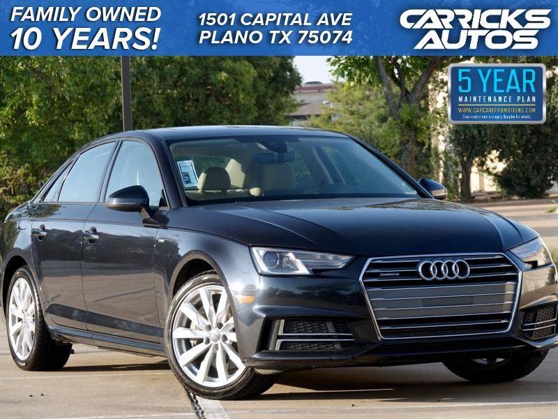 2018 Audi A4 Premium — Sedan — 83,238 mi — Plano, TX