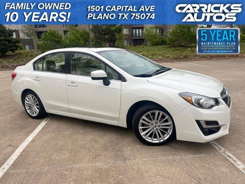 2015 Subaru Impreza 2.0i Premium — Sedan — 92,086 mi — Plano, TX