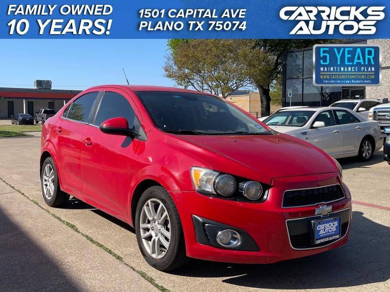 2013 Chevrolet Sonic LT — Sedan — 99,708 mi — Plano, TX