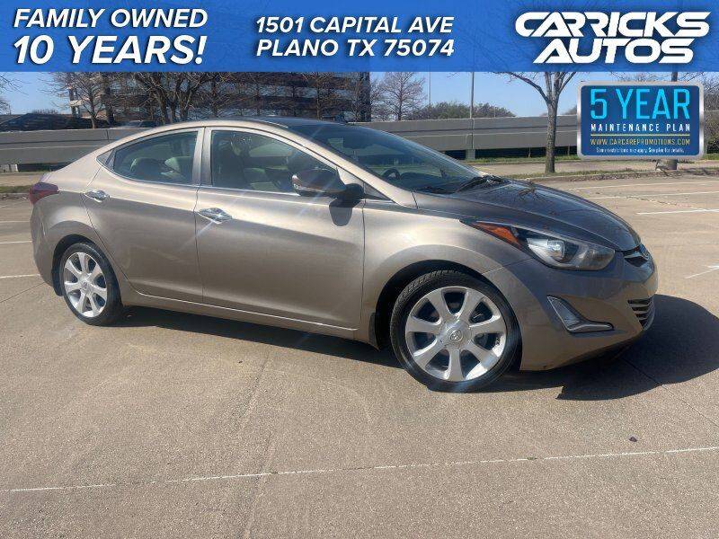 2014 Hyundai Elantra Limited — Sedan — 89,865 mi — Plano, TX