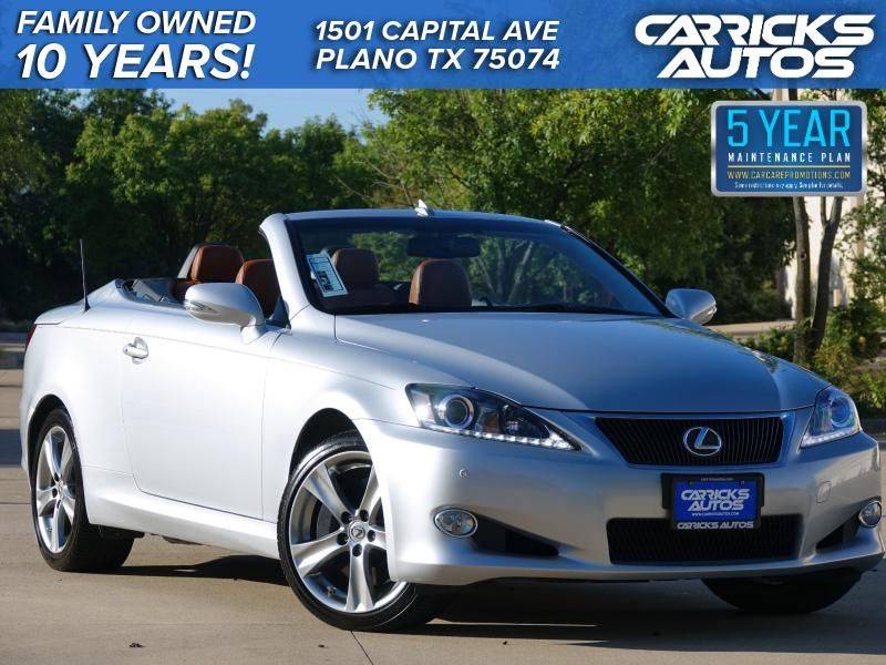 2012 Lexus IS IS 350C — Convertible — 29,957 mi — Plano, TX